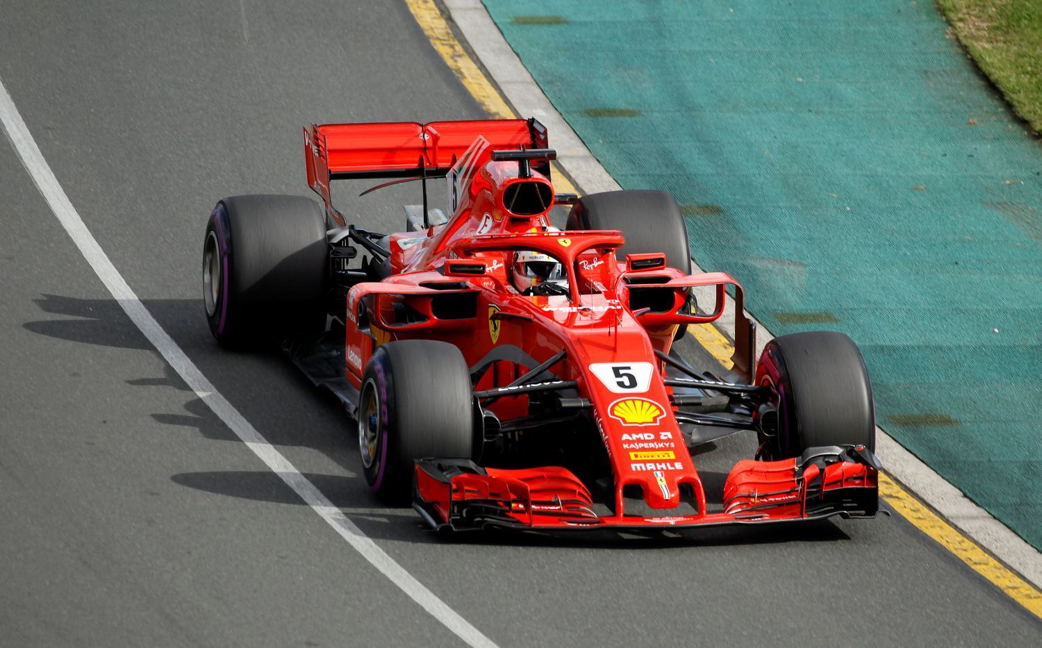 F1 VC Austrálie 2018: Sebastian Vettel, Ferrari