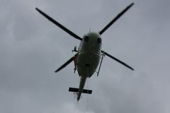 V Jizerských horách zachraňoval vrtulník malého chlapce