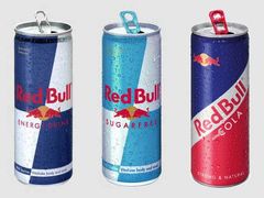 K nejpopulárnějším energy drinkům patří Red Bull. I ten obsahuje glukuronolakton.