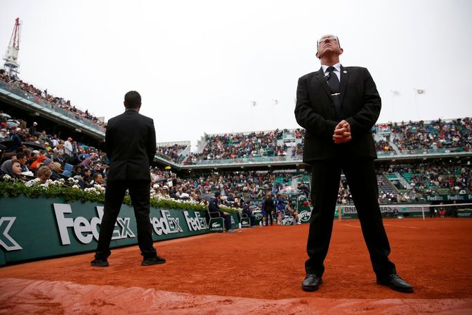 Ochranka na French Open 2016