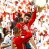 Španělsko vs. Rusko, osmifinále MS ve fotbale 2018 (Pique, penalta)