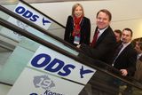 Kongres ODS: Martin Bursík a Kateřina Jacques jako hosté za partnerskou koaliční Stranu zelených