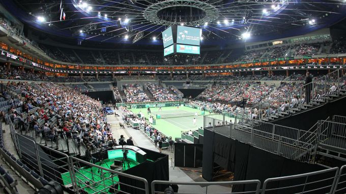 Tenis, DC, Česko - Argentina: čtyřhra -  O2 Arena