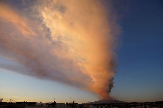 Sopka Etna