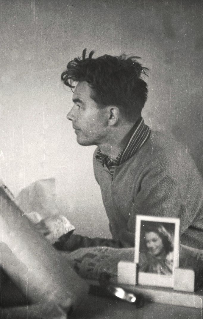 Jan Novák v roce 1956.