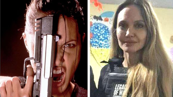 Hollywoodská megastar jela po "silnici smrti". Nad hlavou jí bzučely ruské drony