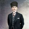 Mustafa Kemal Atatürk, Turecko, kolorovaná fotografie, historie
