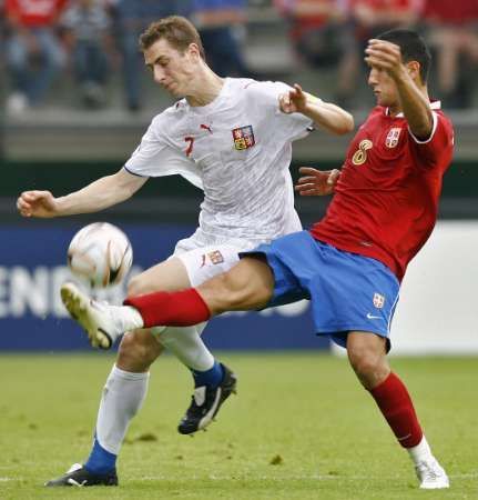Česko "21" - Srbsko "21": Kaufman, Jankovič