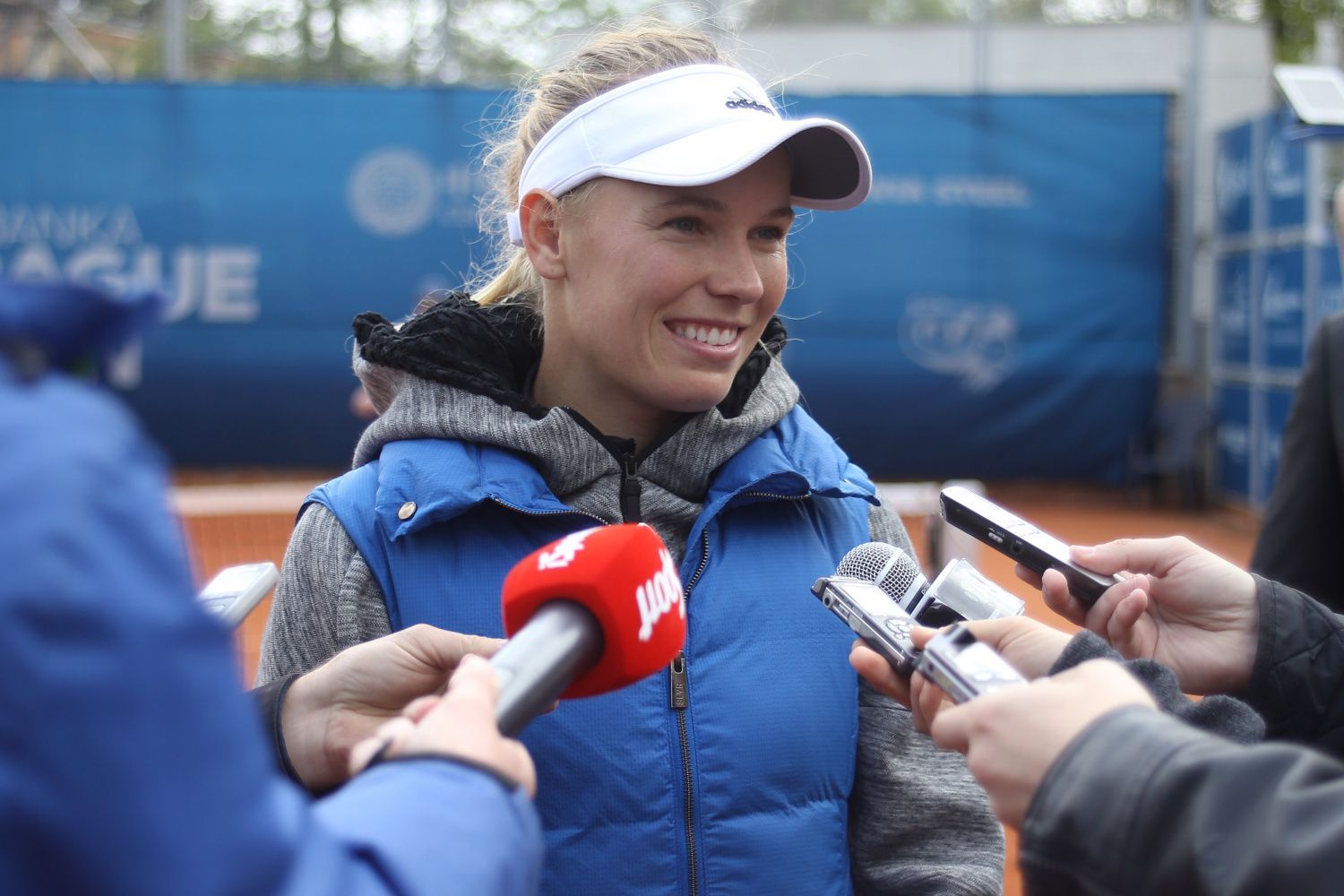 Caroline Wozniacká na J&T Banka Prague Open 2017