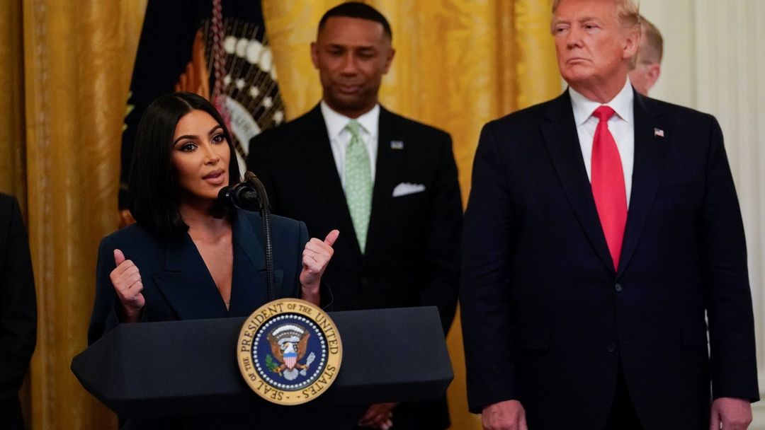 Kim Kardashian, Donald Trump