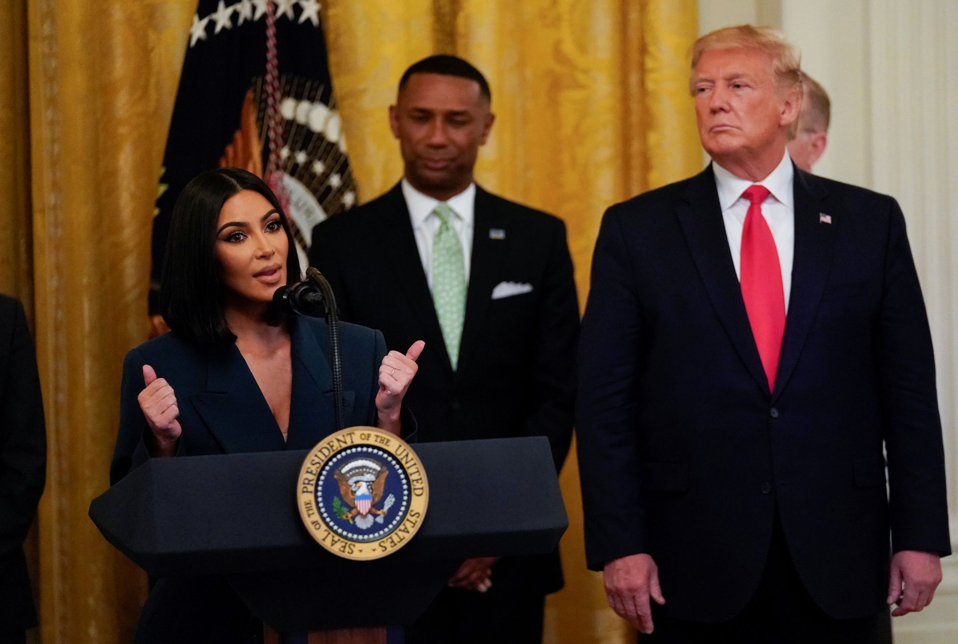 Kim Kardashian, Donald Trump