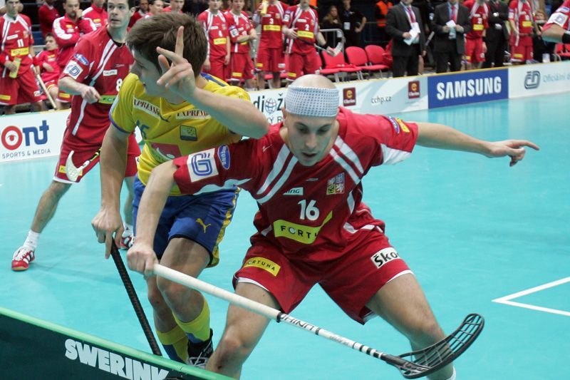 Floorball Česko - Švédsko