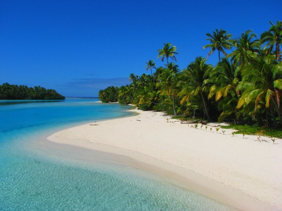 Pláž Aitutaki island