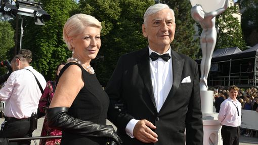 Miroslav Donutil s manželkou Zuzanou Donutilovou.