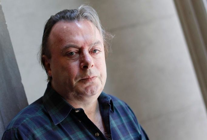 Britsko-americký novinář a spisovatel Christopher Hitchens