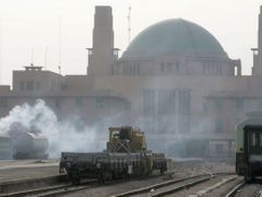 Hlavní nádraží v Bagdádu.