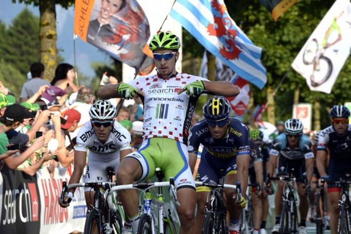 Peter Sagan slaví triumf