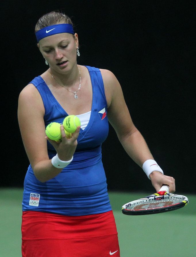 Fed Cup, Česko - Austrálie: Petra Kvitová