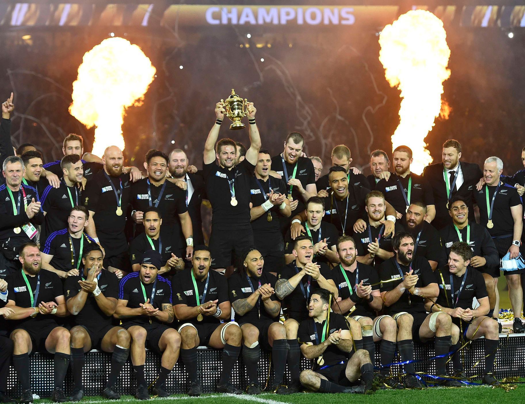 MS 2015, finále, Nový Zéland-Austrálie: Nový Zéland slaví titul