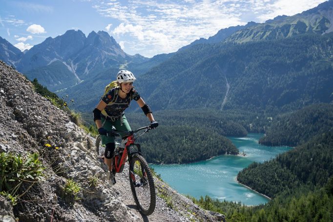 Blindsee Trail byl po zásluze vybrán mezi pět nejlepších singltreků v Tyrolsku.