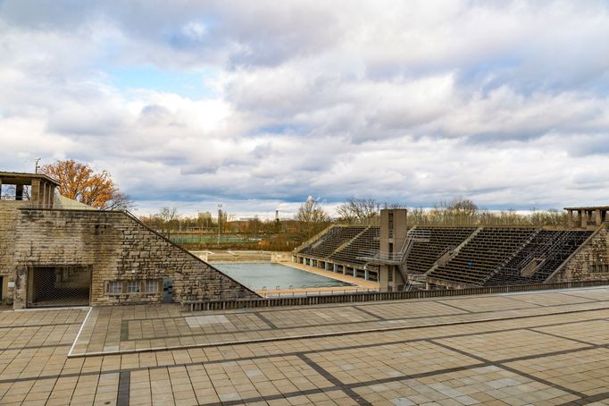 Hitlerův olympijský stadion v Berlíně