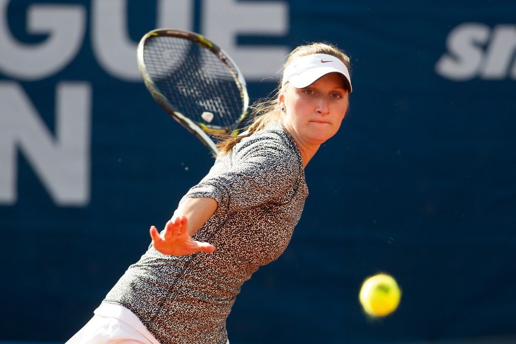 Markéta Vondroušová na Prague Open 2016