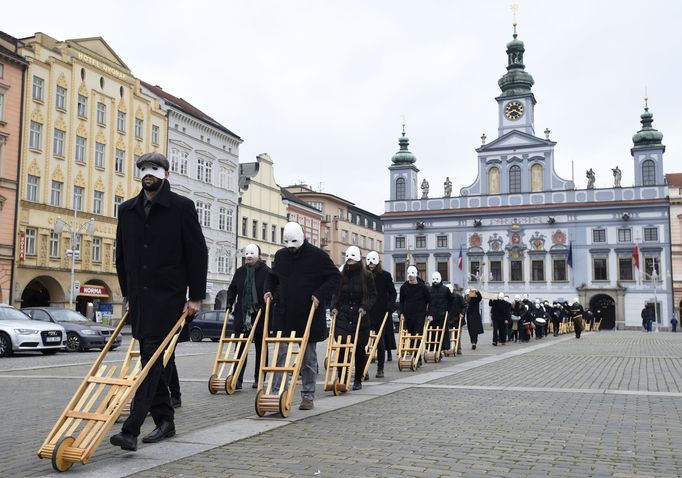 České Budějovice, Velikonoční hrkání