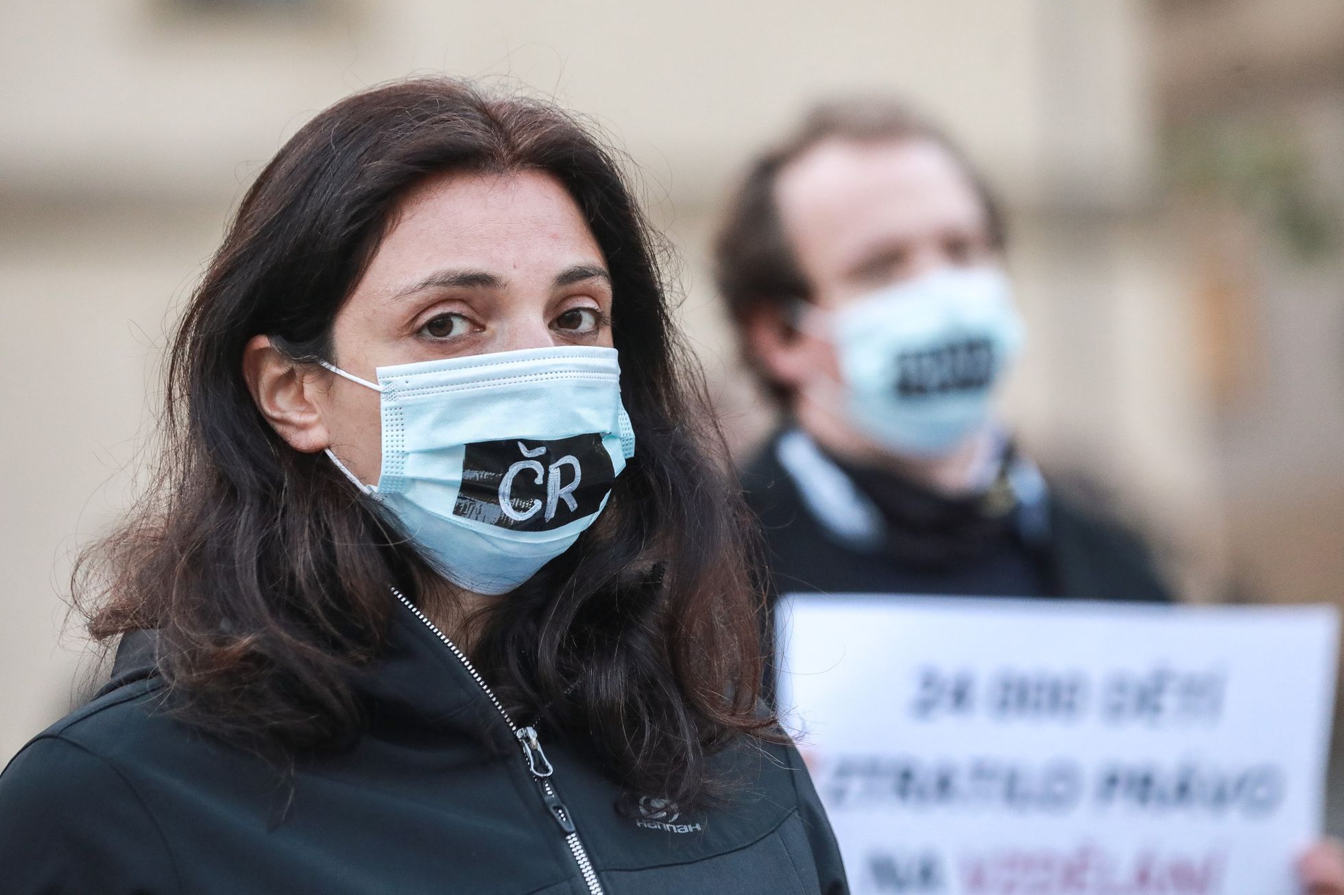 Tichý protest proti válce v Arménii a uctění památky jejích obětí, Praha, Malostranské náměstí