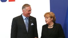 Angela Merkelová, Mirek Topolánek