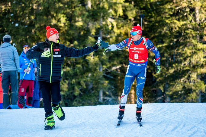 SP Pokljuka, stíhačka M: Michal Krčmář