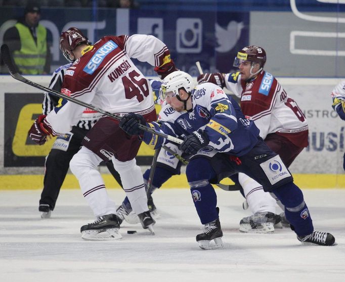 ELH, Plzeň-Sparta: Jakub Lev (30) - Petr Kumstát