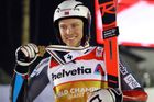 Králem obřího slalomu na MS je Kristoffersen, porazil Hirschera