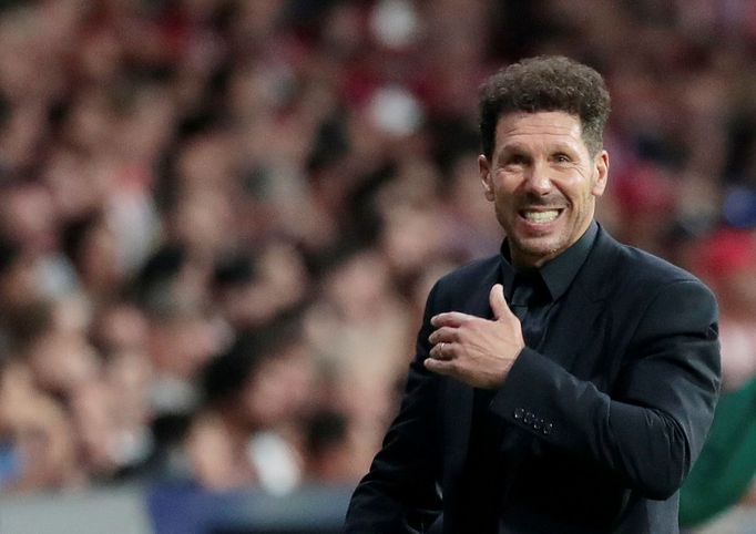 Liga mistrů: Diego Simeone v zápase s Juventusem