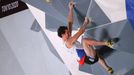 Sportovní lezec Adam Ondra ve finále na OH 2020