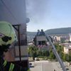 Požár bytu ve Zlíně