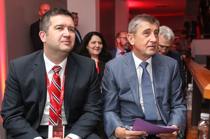 Jan Hamáček a Andrej Babiš