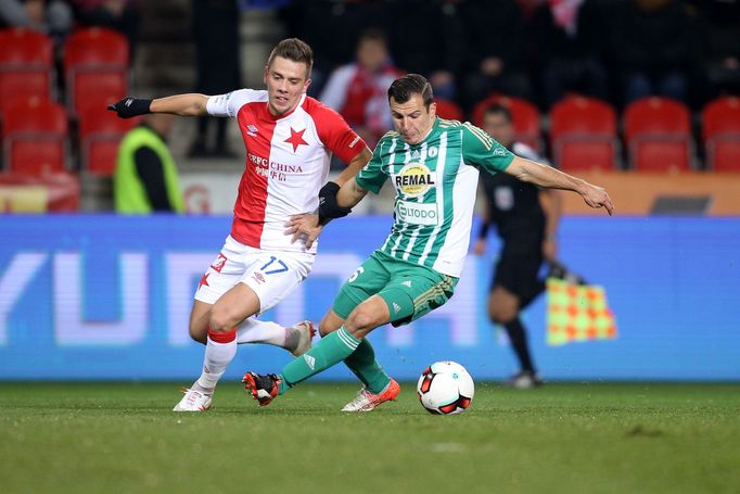 EPL, Slavia-Bohemians: Jaroslav Mihalík - Martin Dostál