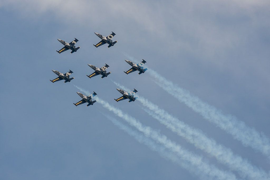 Letecká show CIAF 2013