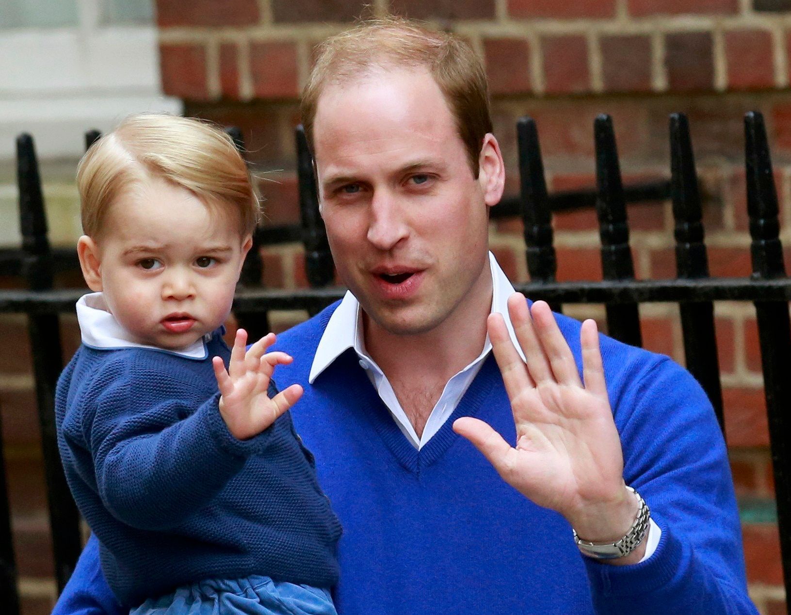 Princ William se synem Georgem