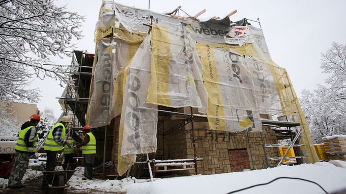 Rekonstrukce vily kancléře Vratislava Mynáře.