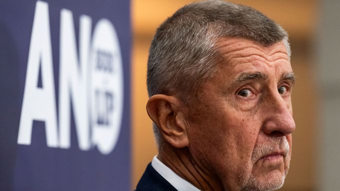 Předseda hnutí ANO Andrej Babiš