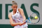 Živě: Krejčíková - Plíšková 6:7, 4:6. Plíšková vybojovala výhru a ve 2. kole vyzve Šafářovou