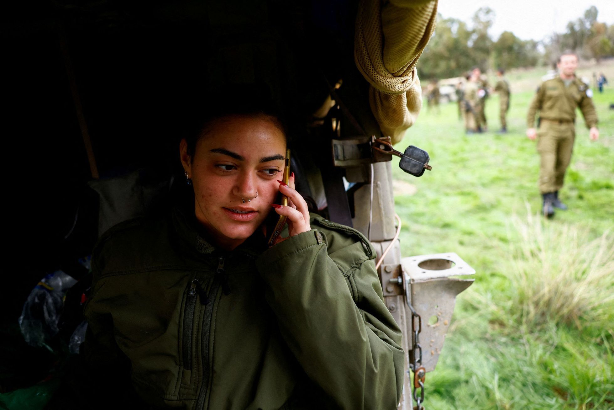 Žena z izraelské armády.
