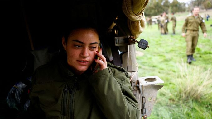 Žena z izraelské armády. Ilustrační foto