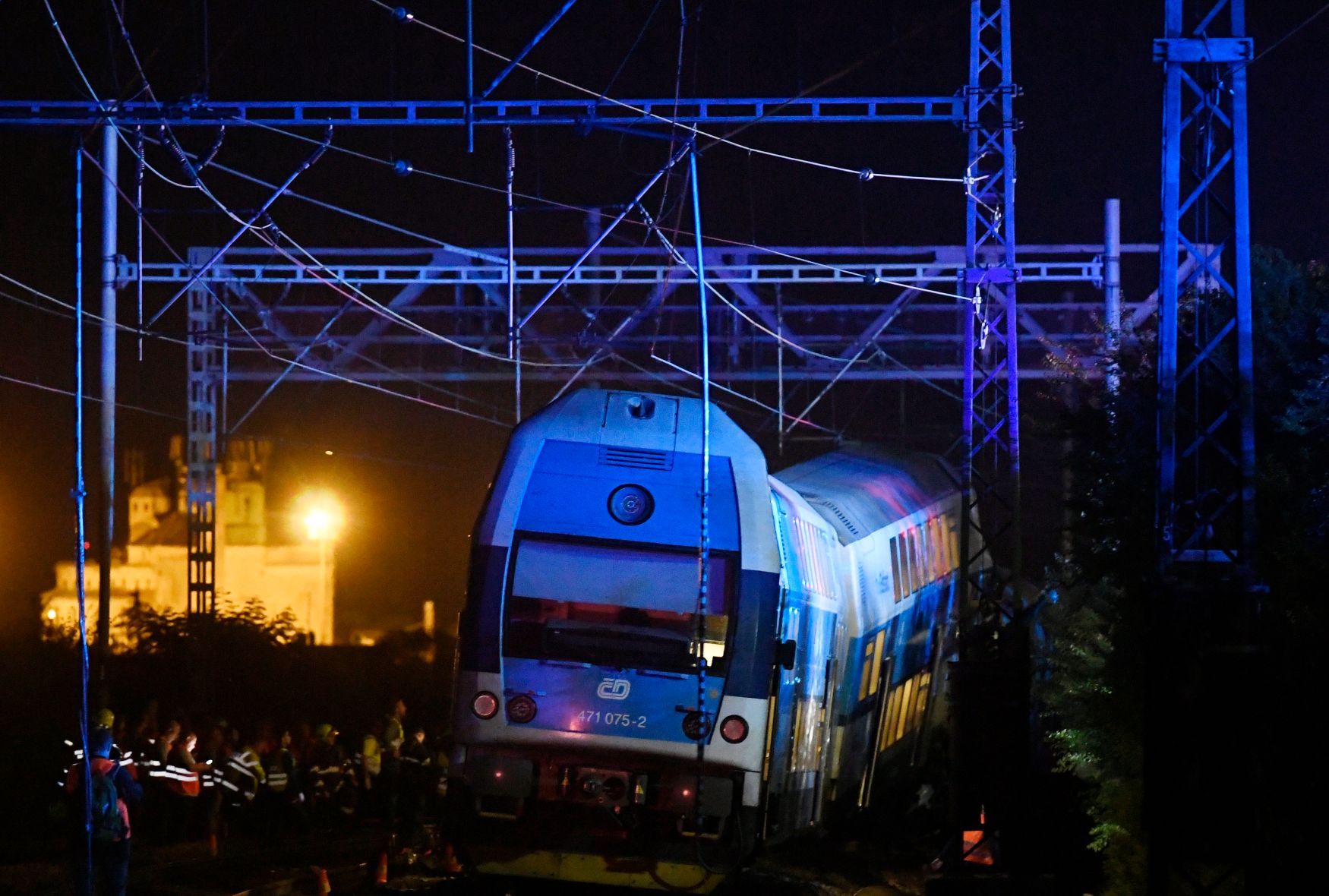 Nehoda vlaků u Českého Brodu