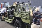 Zetor vystavuje na veletrhu IDET vojenský vůz Fox: Vedle traktorů by chtěl vyrábět bojová vozidla