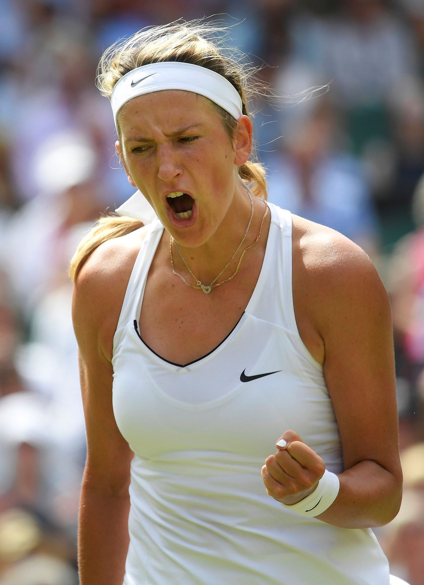 Viktoria Azarenková na Wimbledonu 2017