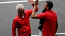 Nick Kyrgios a John McEnroe na Laver Cupu 2017