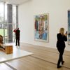 Snímek z výstavy Georga Baselitze ve Fondation Beyeler