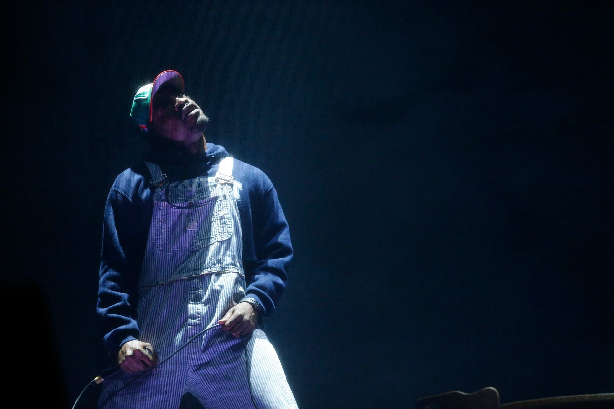 Andre 3000 of Outkast performs at the Coachella Valley Music and Arts Festival in Indio